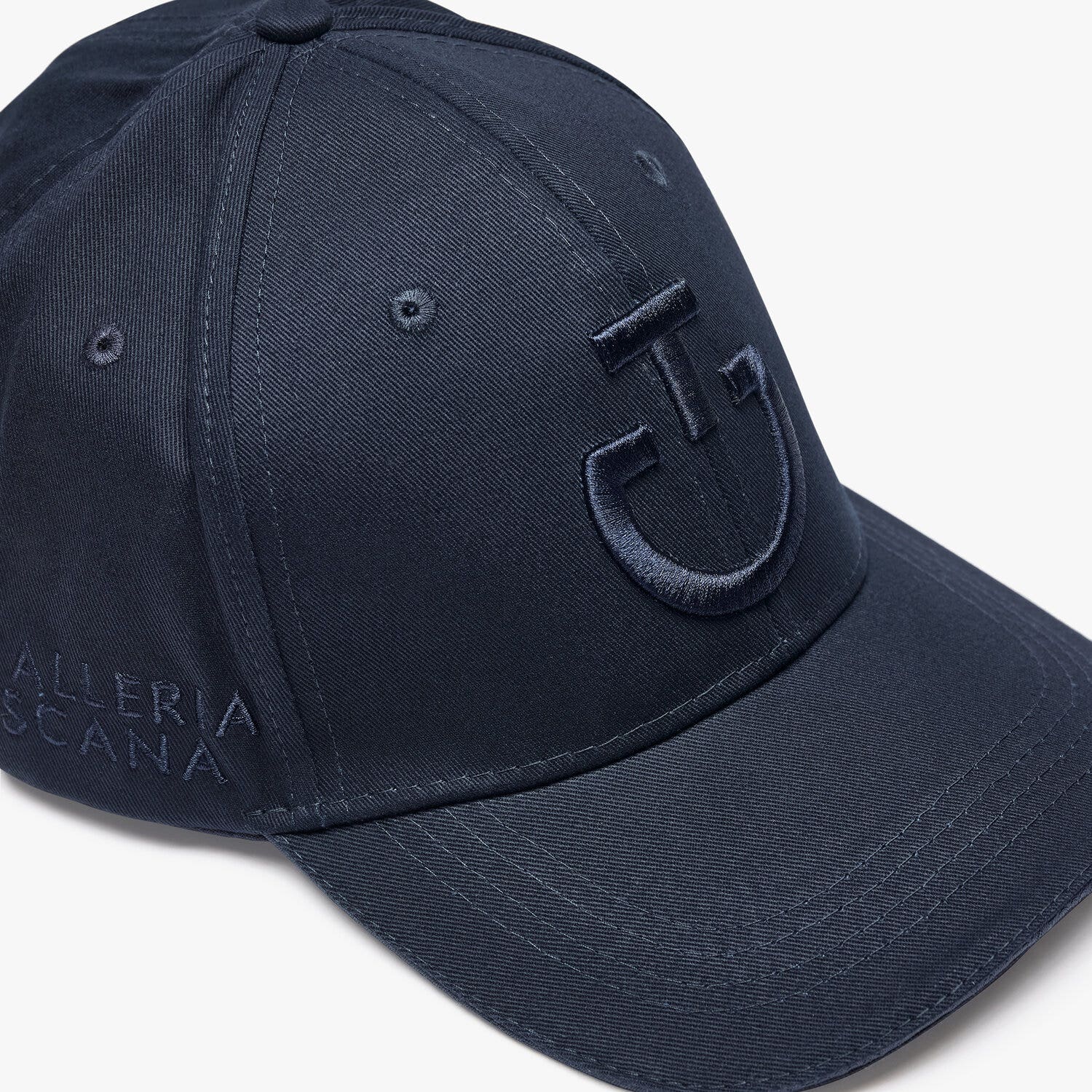 Cavalleria Toscana Logo cotton cap NAVY-4