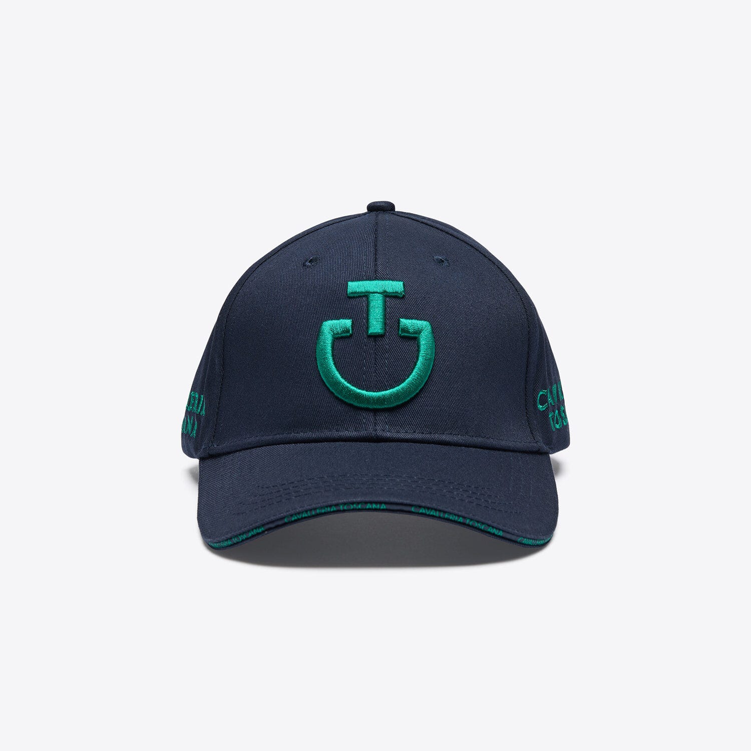 Cavalleria Toscana Cotton baseball cap with an embroidered logo