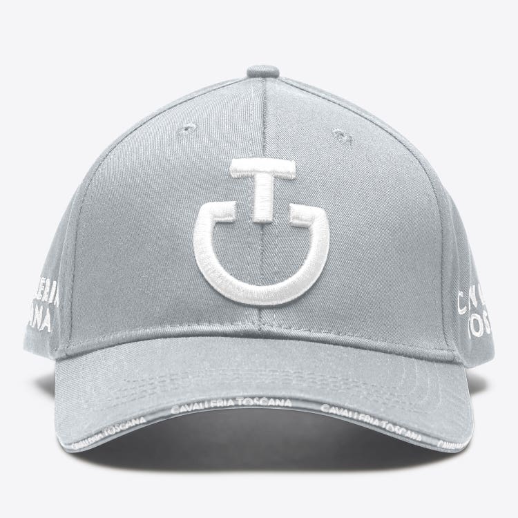 Cavalleria Toscana Cotton baseball cap with an embroidered logo