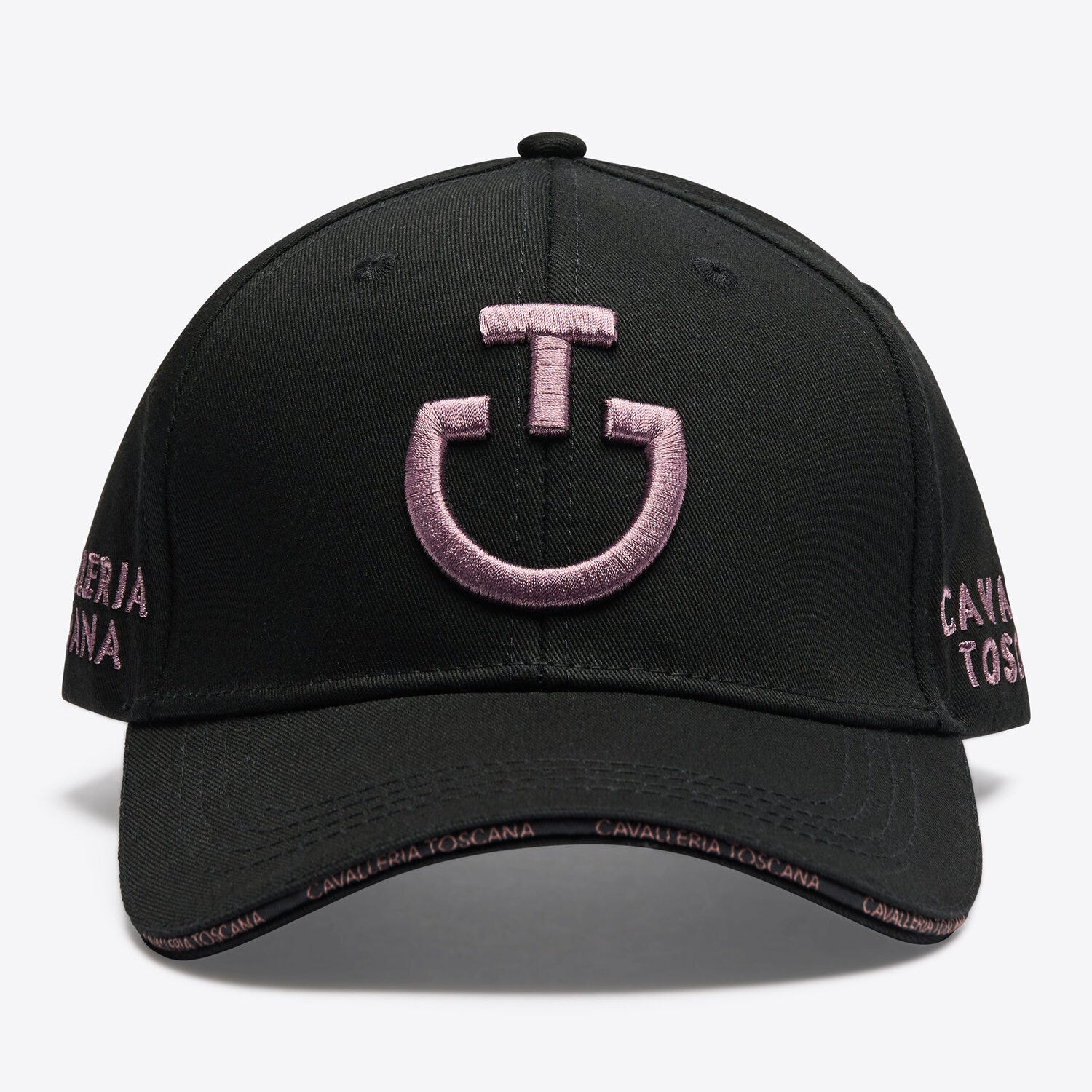 Cavalleria Toscana Cotton baseball cap with an embroidered logo