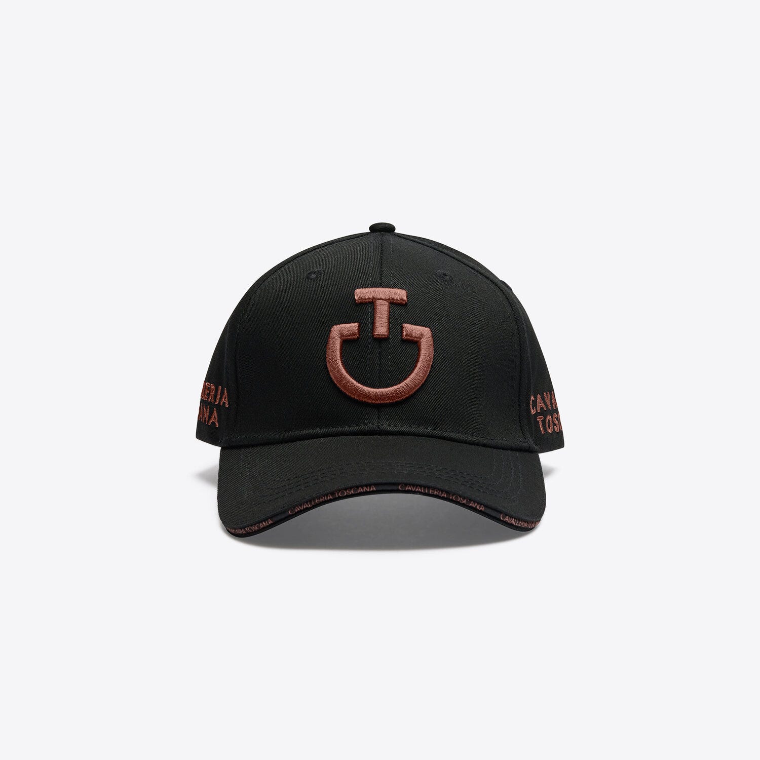 Cavalleria Toscana Cotton baseball cap with an embroidered logo
