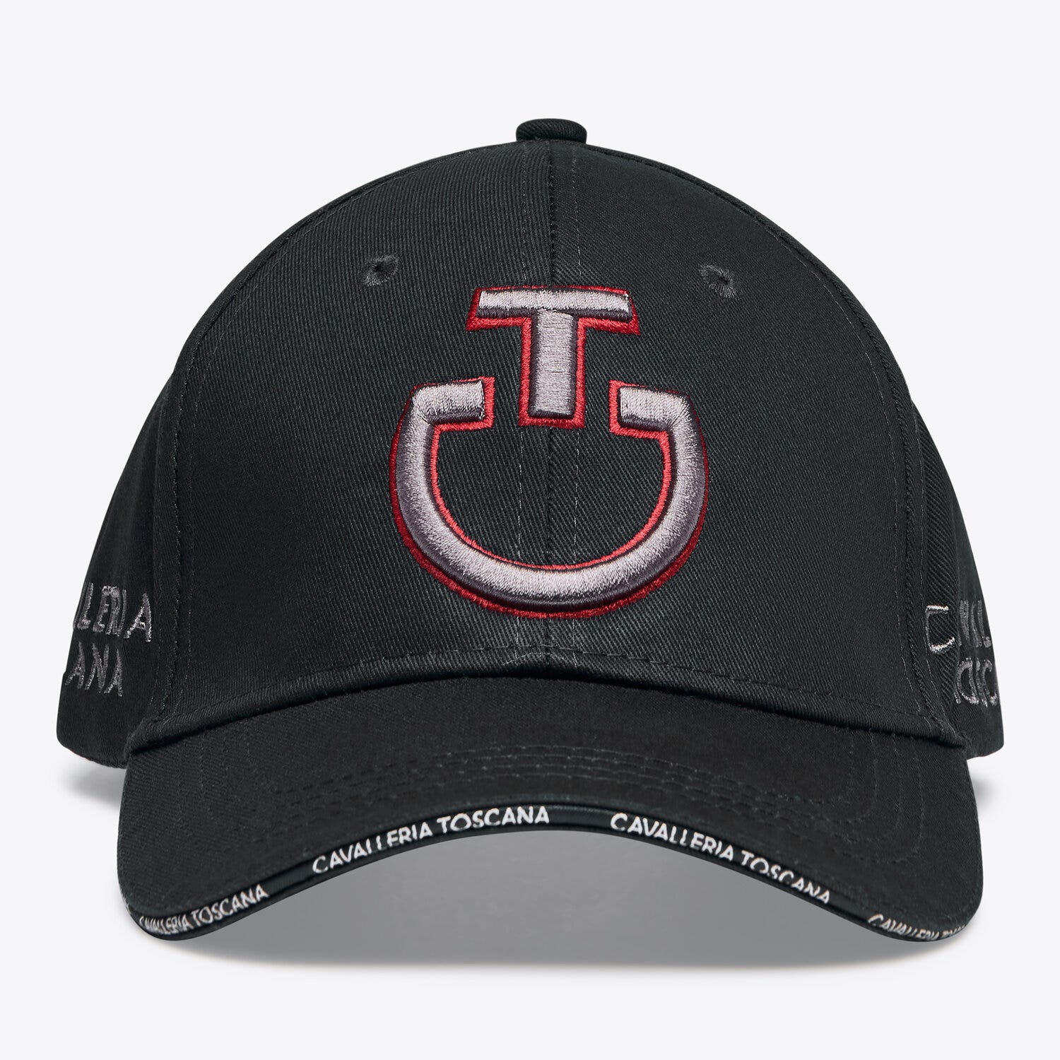 Cavalleria Toscana CT Embroidered Baseball Cap BLACK-1