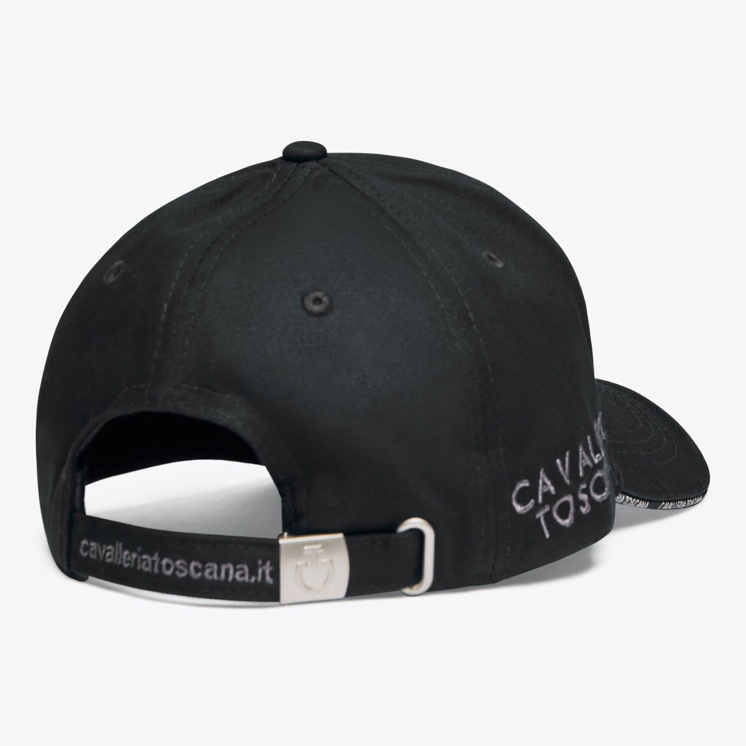 Cavalleria Toscana CT Embroidered Baseball Cap BLACK-3