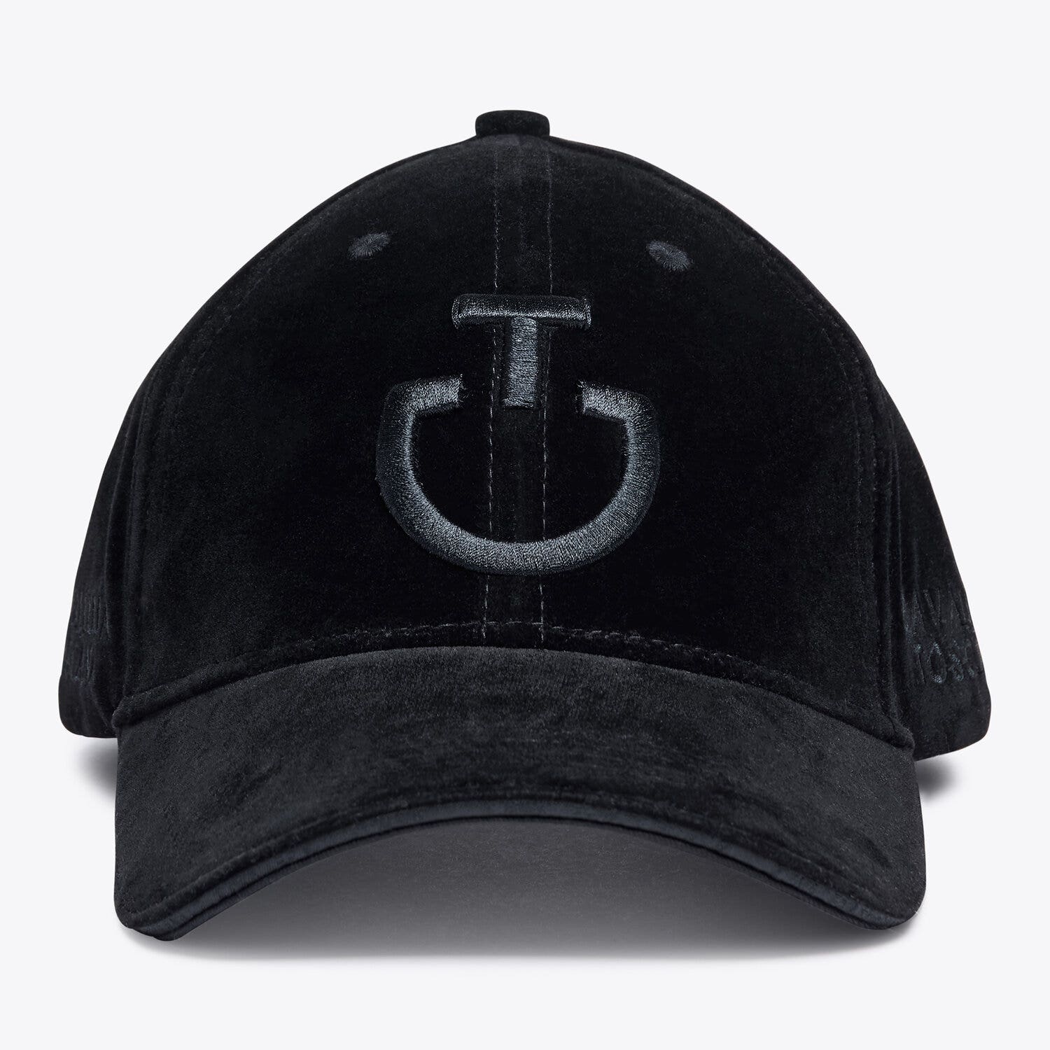 Cavalleria Toscana CT Velvet Baseball Cap BLACK-1