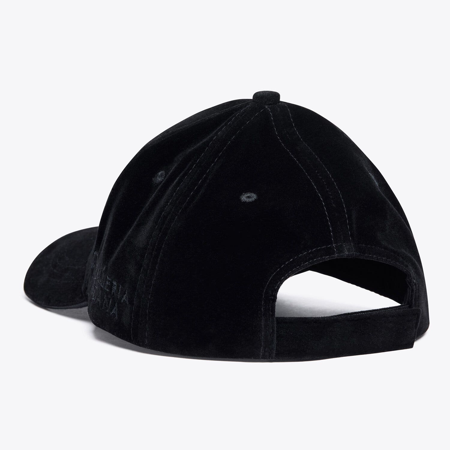 Cavalleria Toscana CT Velvet Baseball Cap BLACK-3