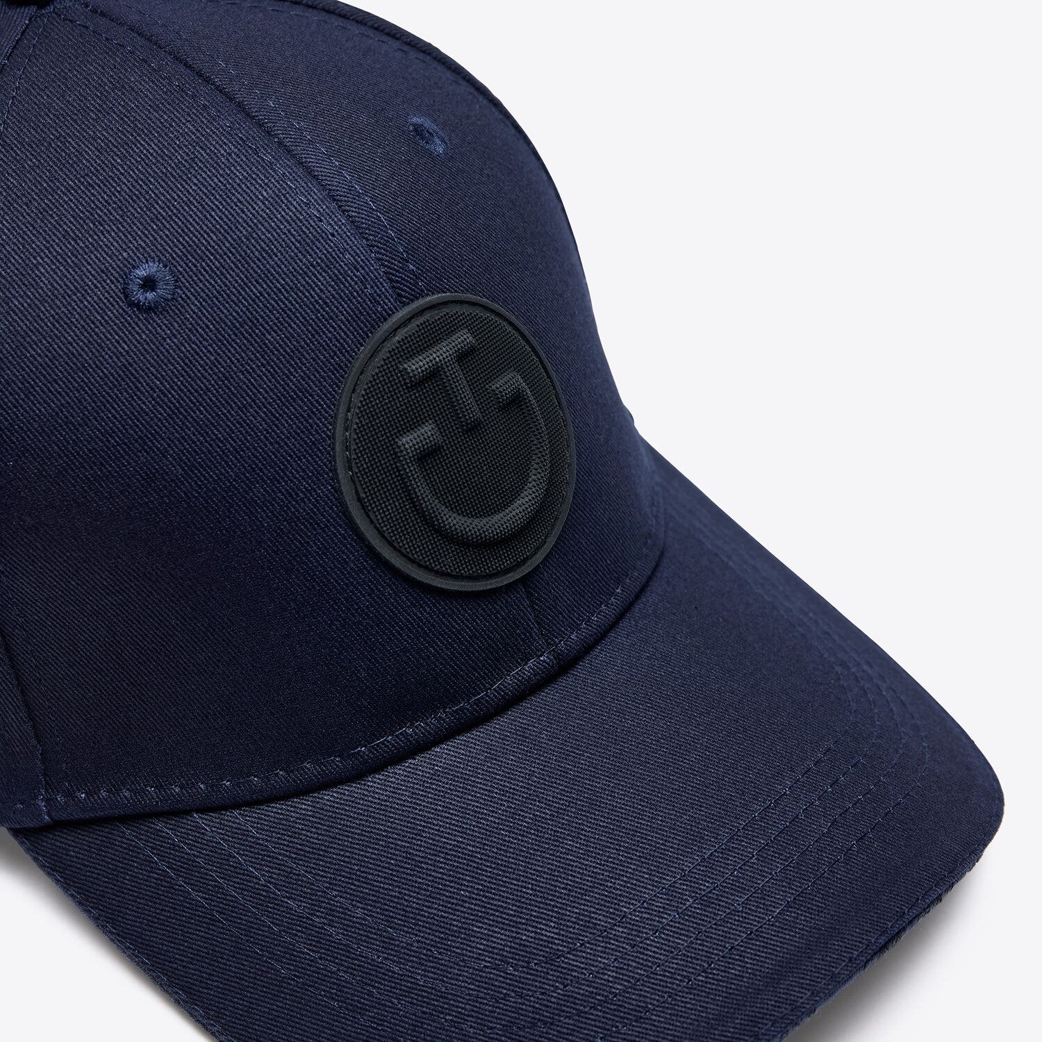 Cavalleria Toscana CT Silicone Patch Baseball Cap NAVY-4