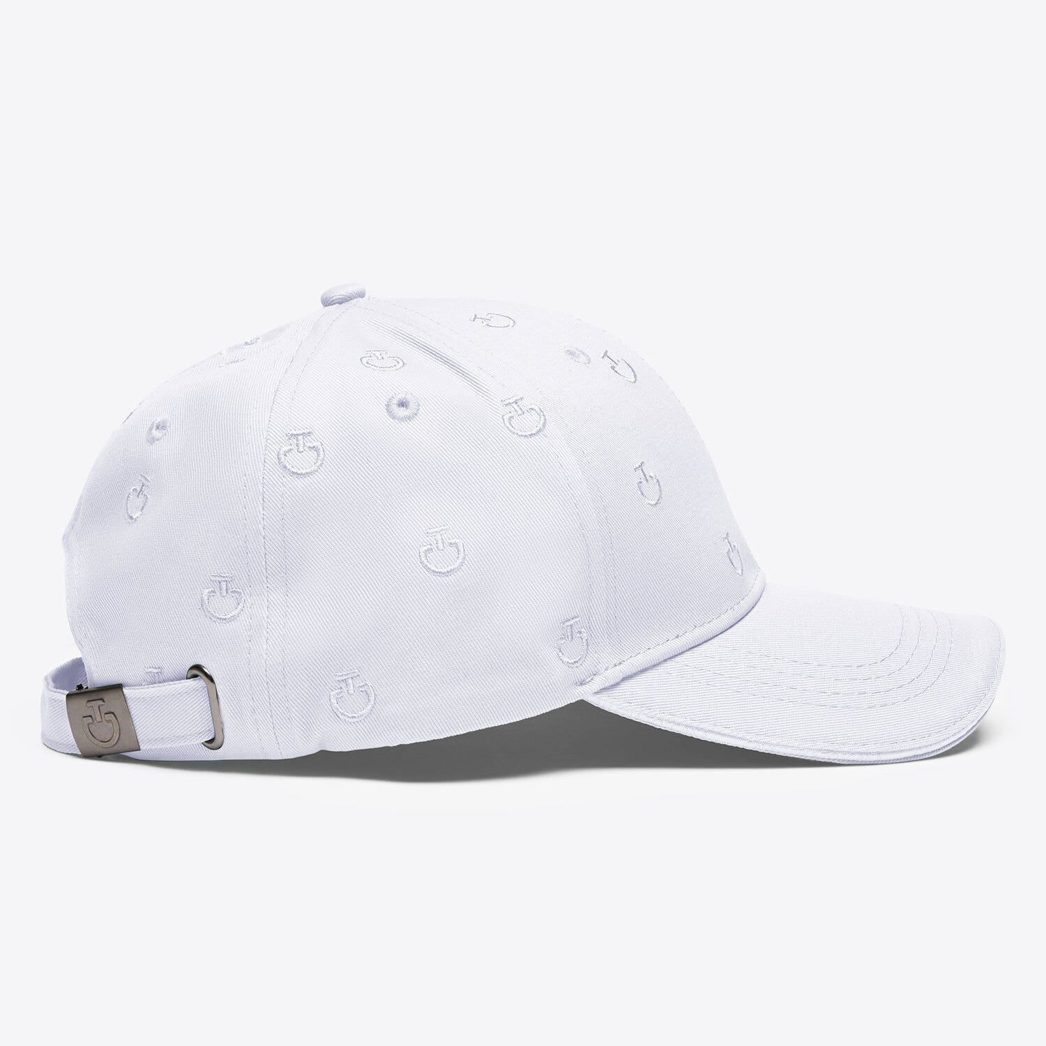 Cavalleria Toscana Cavalleria Toscana Cap with Logo WHITE-2