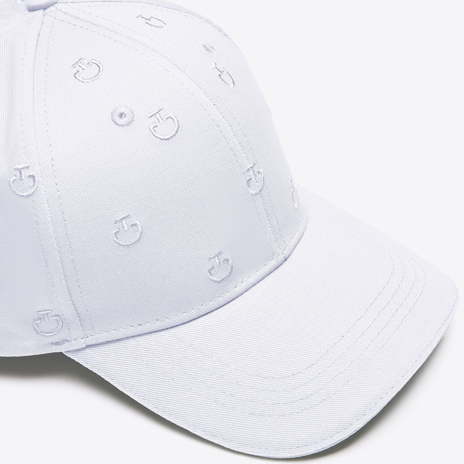 Cavalleria Toscana Cavalleria Toscana Cap with Logo WHITE-4