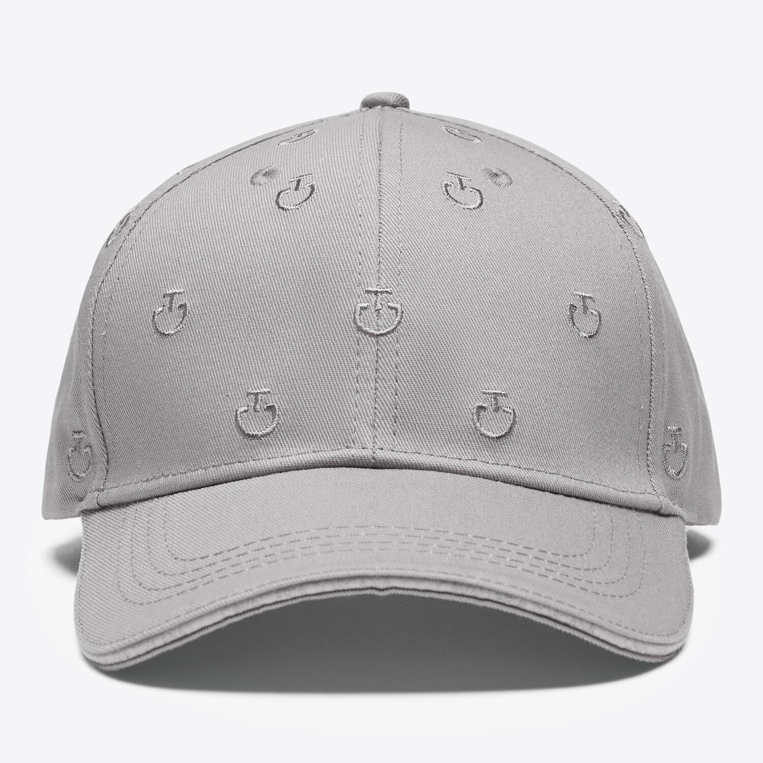 Cavalleria Toscana Cavalleria Toscana Cap with Logo LIGHT GREY-1