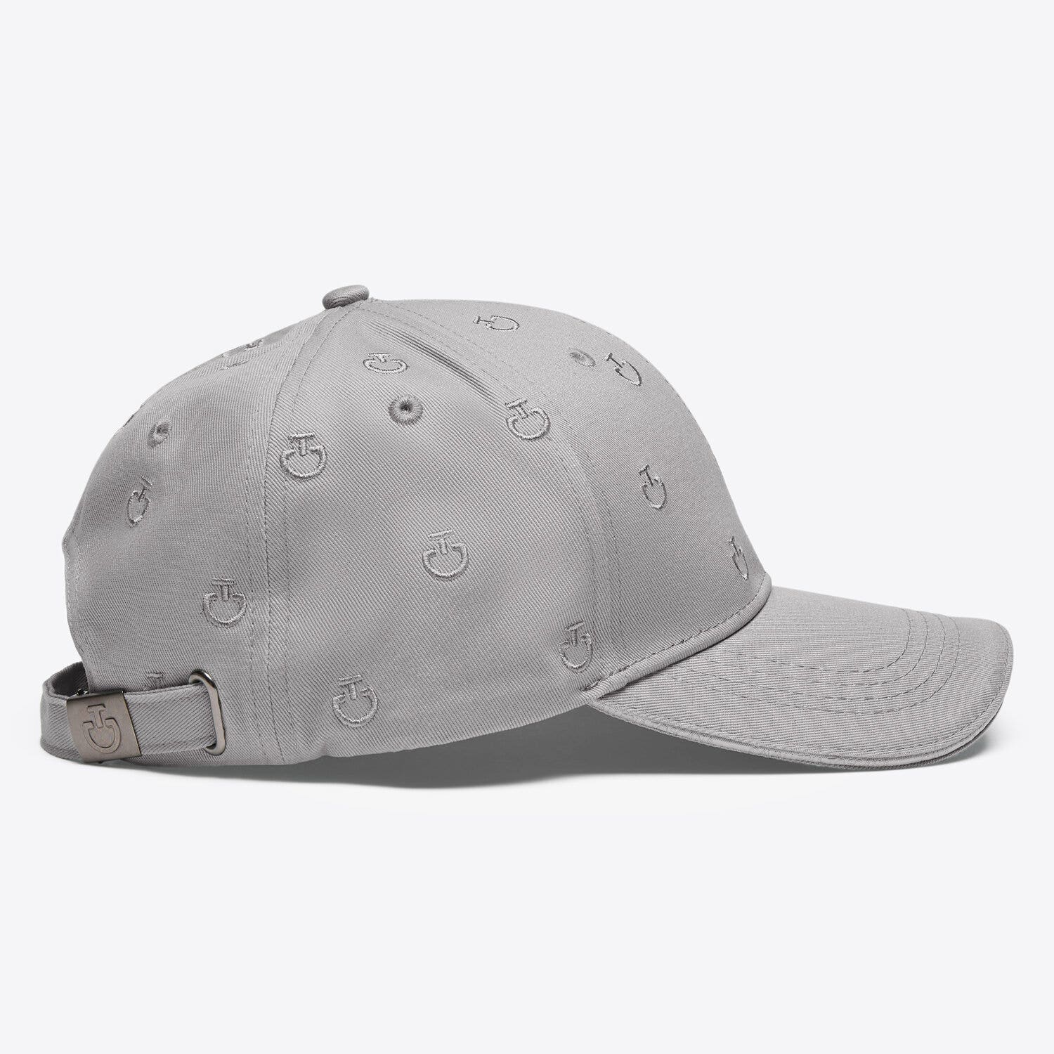 Cavalleria Toscana Cavalleria Toscana Cap with Logo LIGHT GREY-2