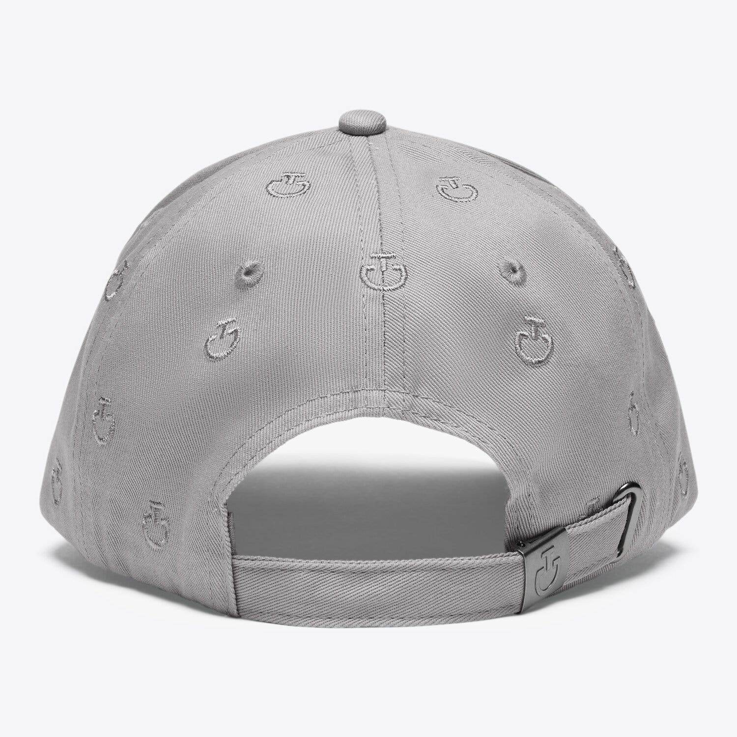 Cavalleria Toscana Cavalleria Toscana Cap with Logo LIGHT GREY-3