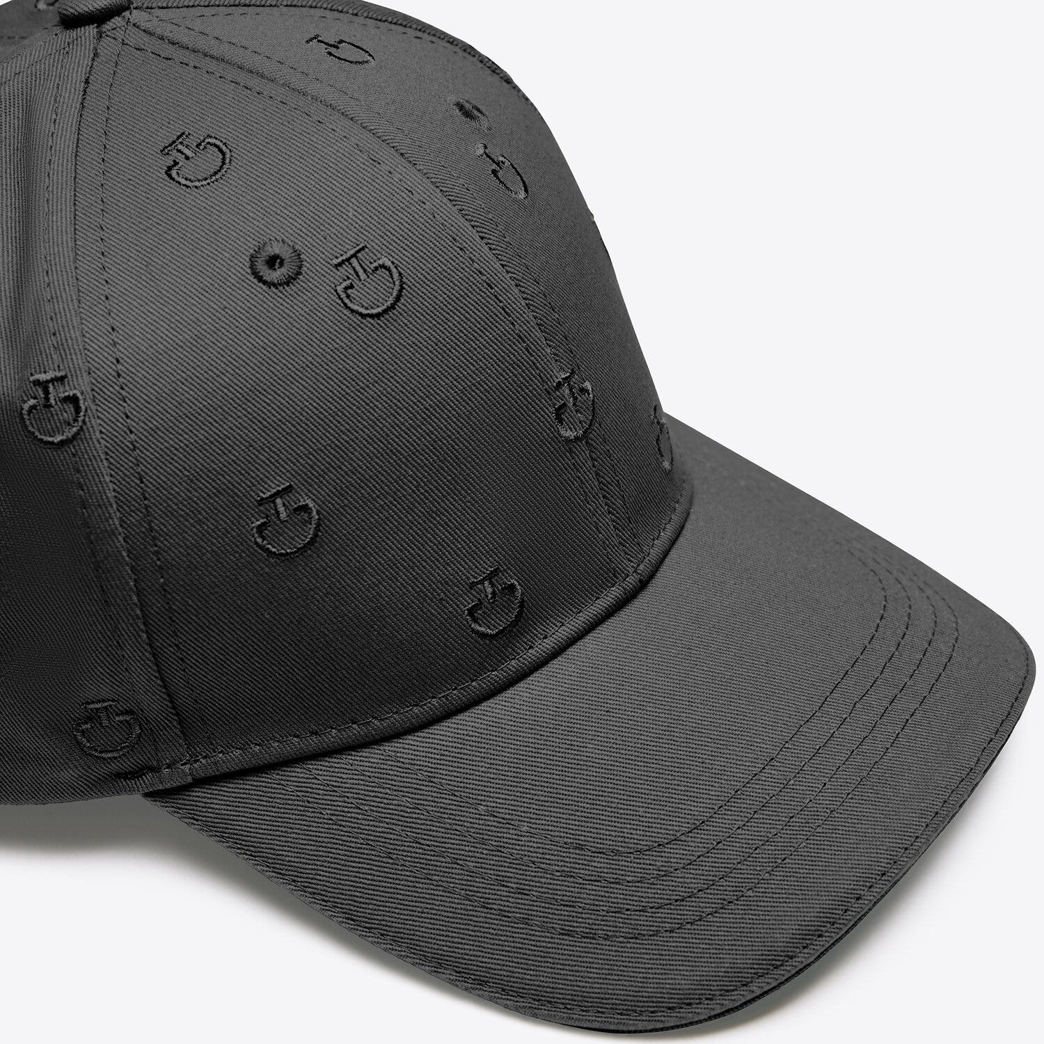 Cavalleria Toscana Cavalleria Toscana Cap with Logo BLACK-4