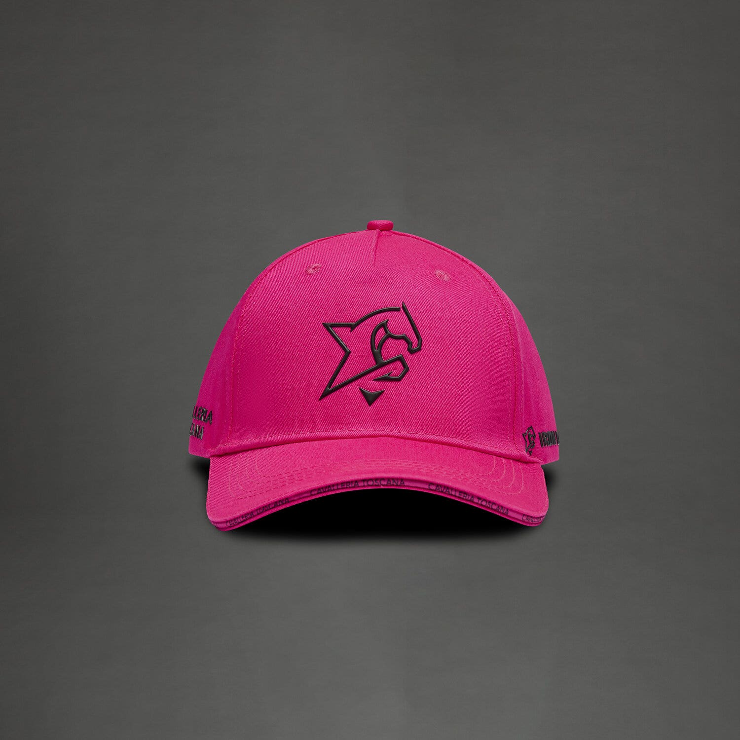 Cavalleria Toscana Women's baseball cap CT x Iron Dames PINK/BLACK-1