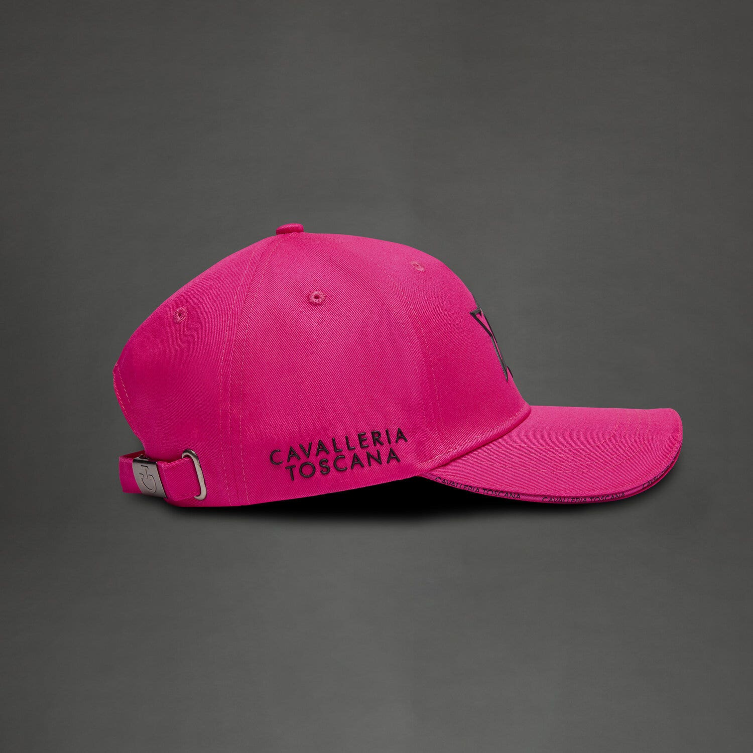 Cavalleria Toscana Women's baseball cap CT x Iron Dames PINK/BLACK-2