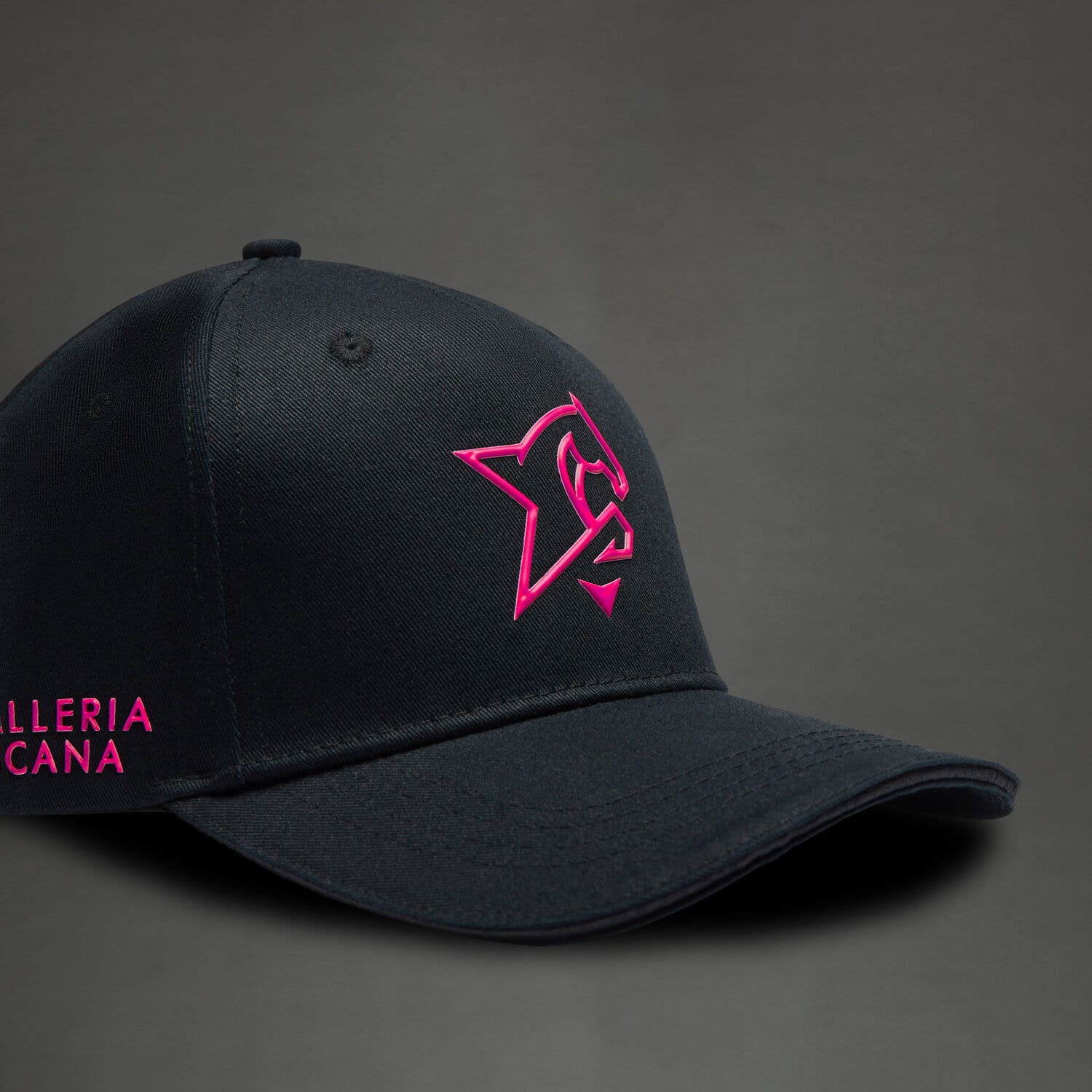 Cavalleria Toscana Women's baseball cap CT x Iron Dames BLACK / PINK-4