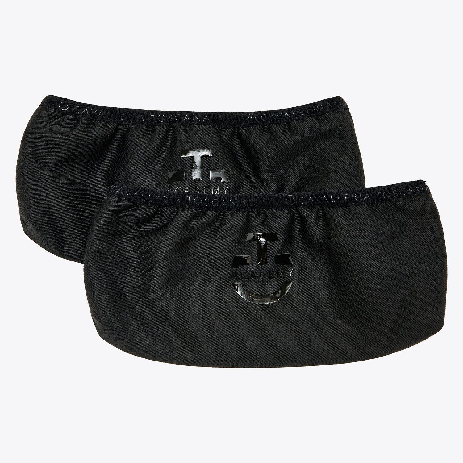 Cavalleria Toscana CT Cotton Stirrup Cover CT Academy Short BLACK-1