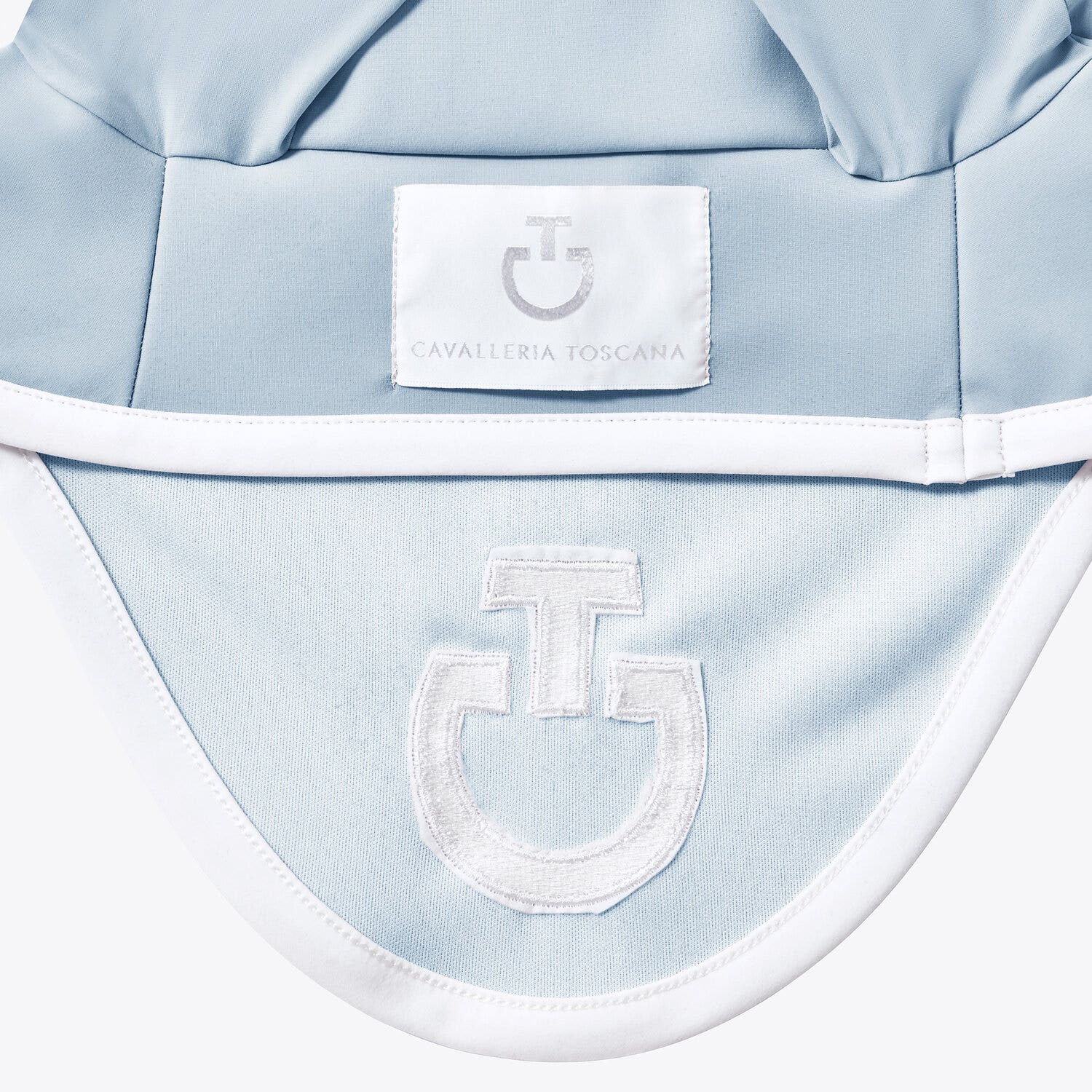 Cavalleria Toscana Lightweight jersey earnet POWDER BLUE / WHITE-2