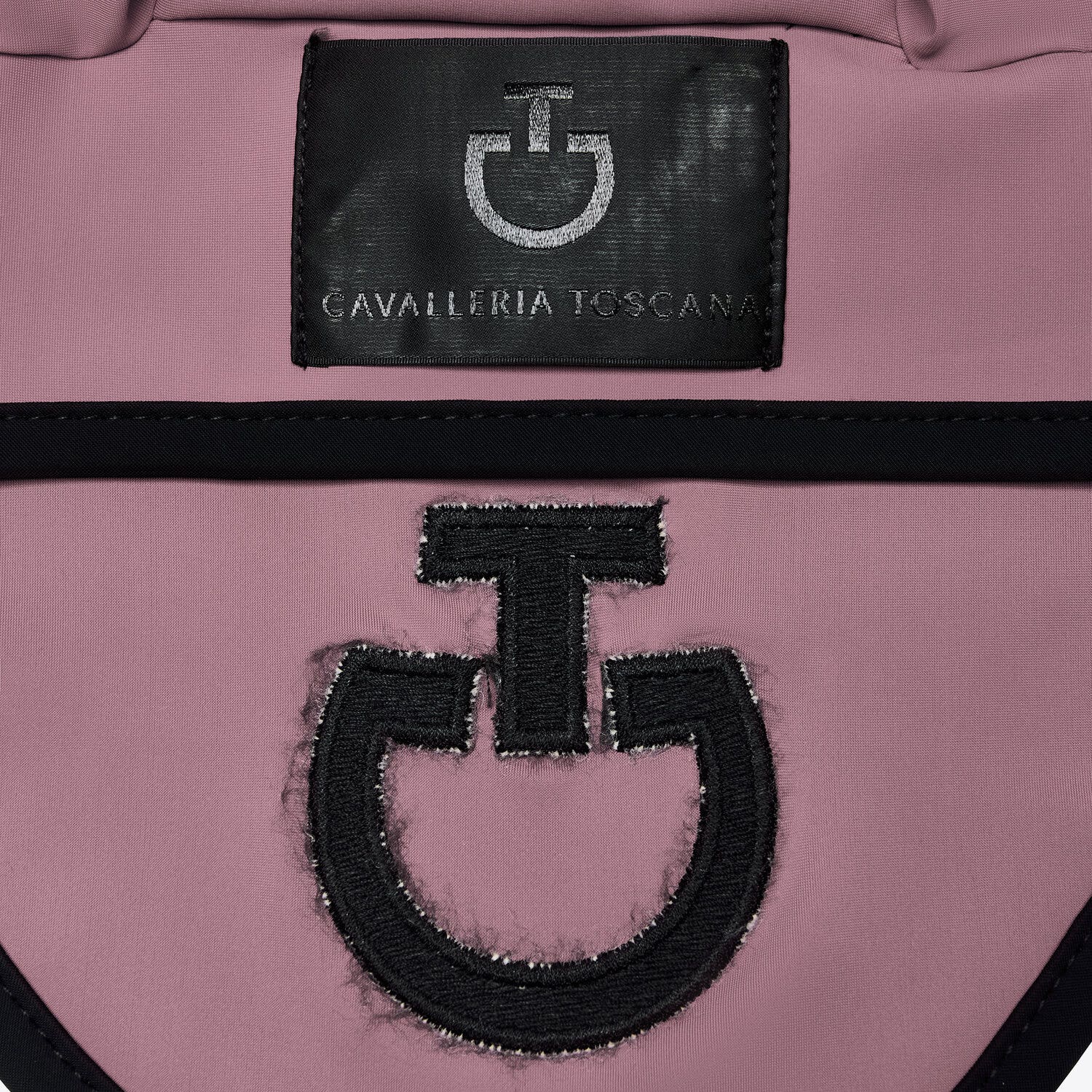 Cavalleria Toscana Cavalleria Toscana Lightweight Jersey Horse Earnet GRAPE SHAKE/BLACK-3