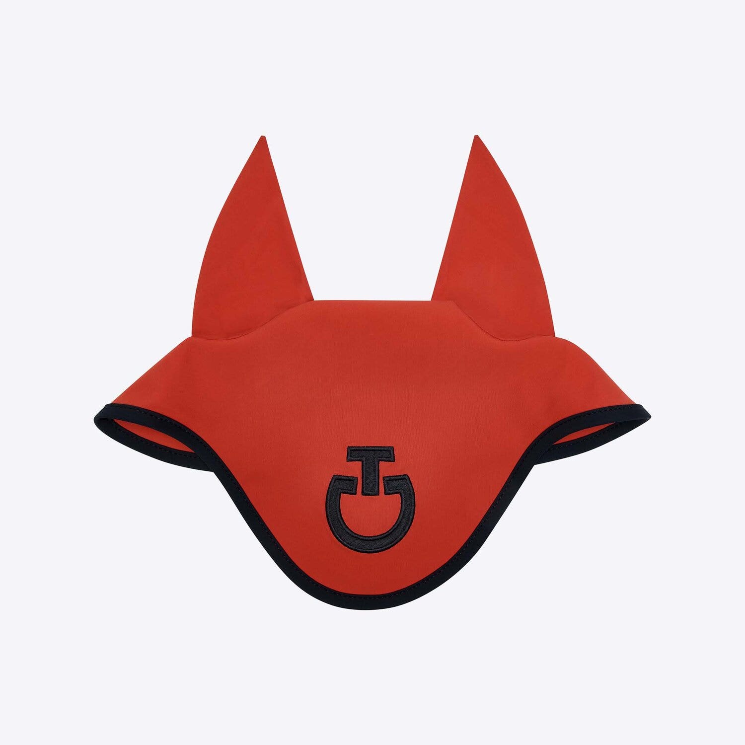 Cavalleria Toscana Jersey horse earnet EARTHENWARE/BLACK-1