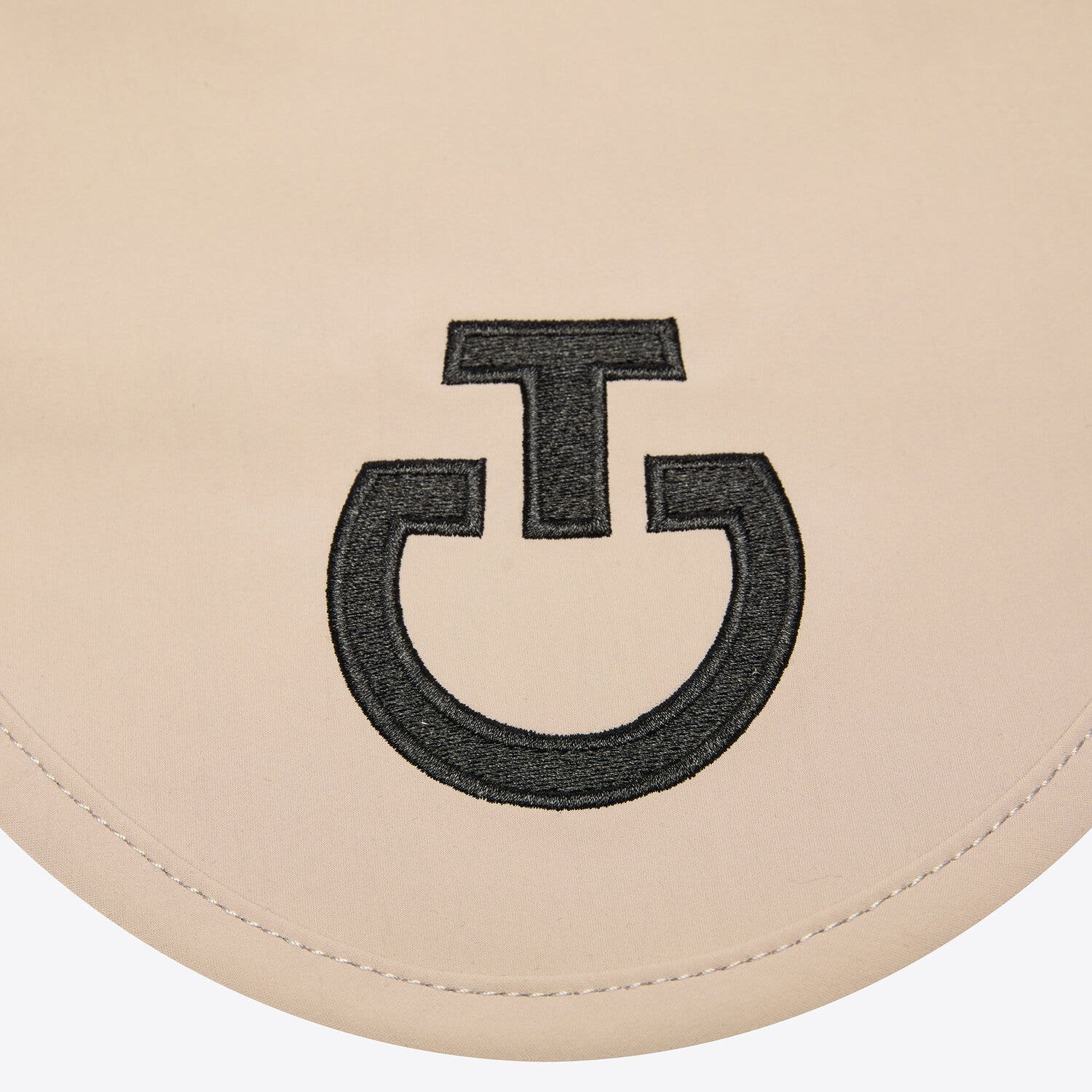 Cavalleria Toscana Lightweight jersey horse ear bonnet ALUMINUM-2