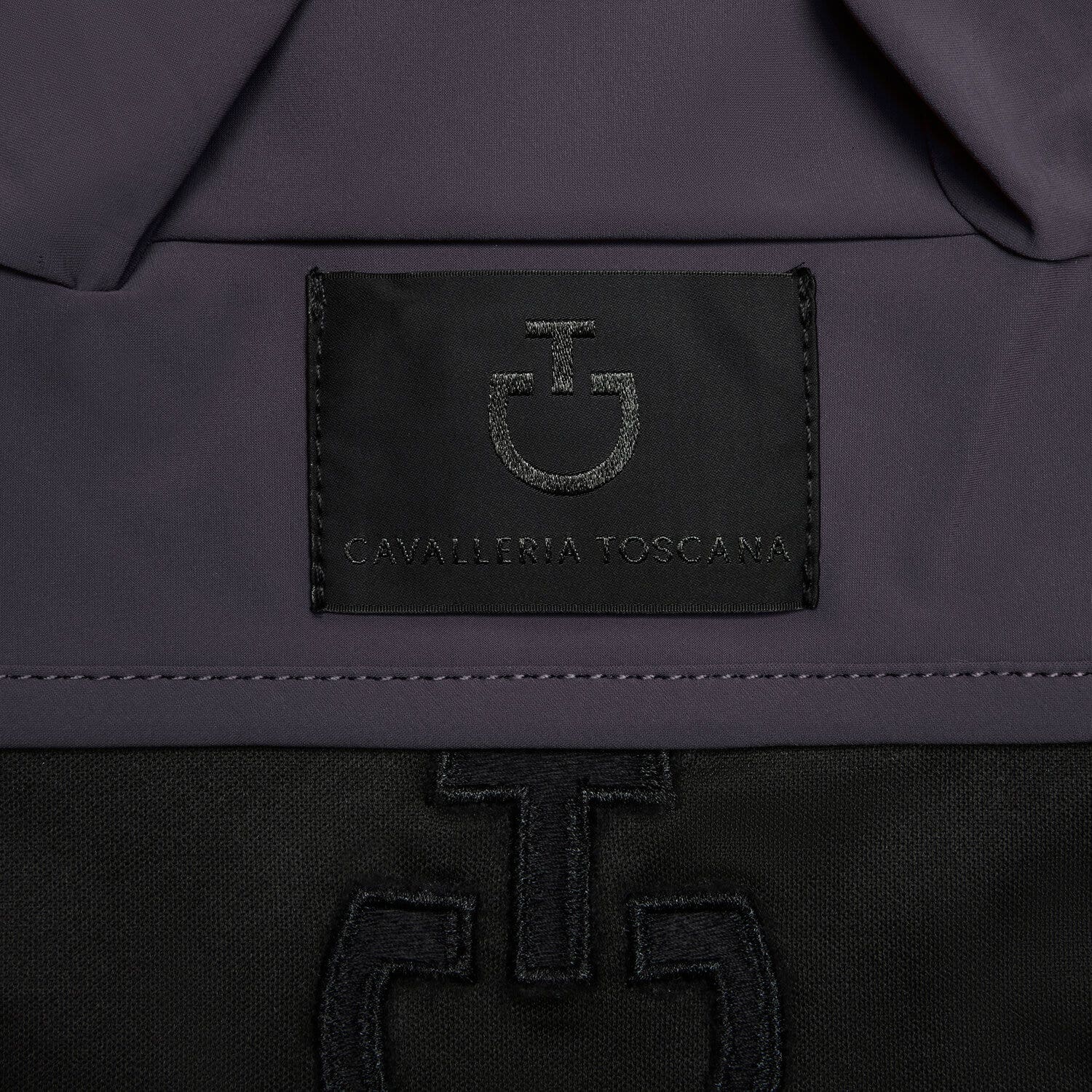 Cavalleria Toscana Lightweight Jersey Horse Earnet | Cavalleria Toscana CHARCOAL-3