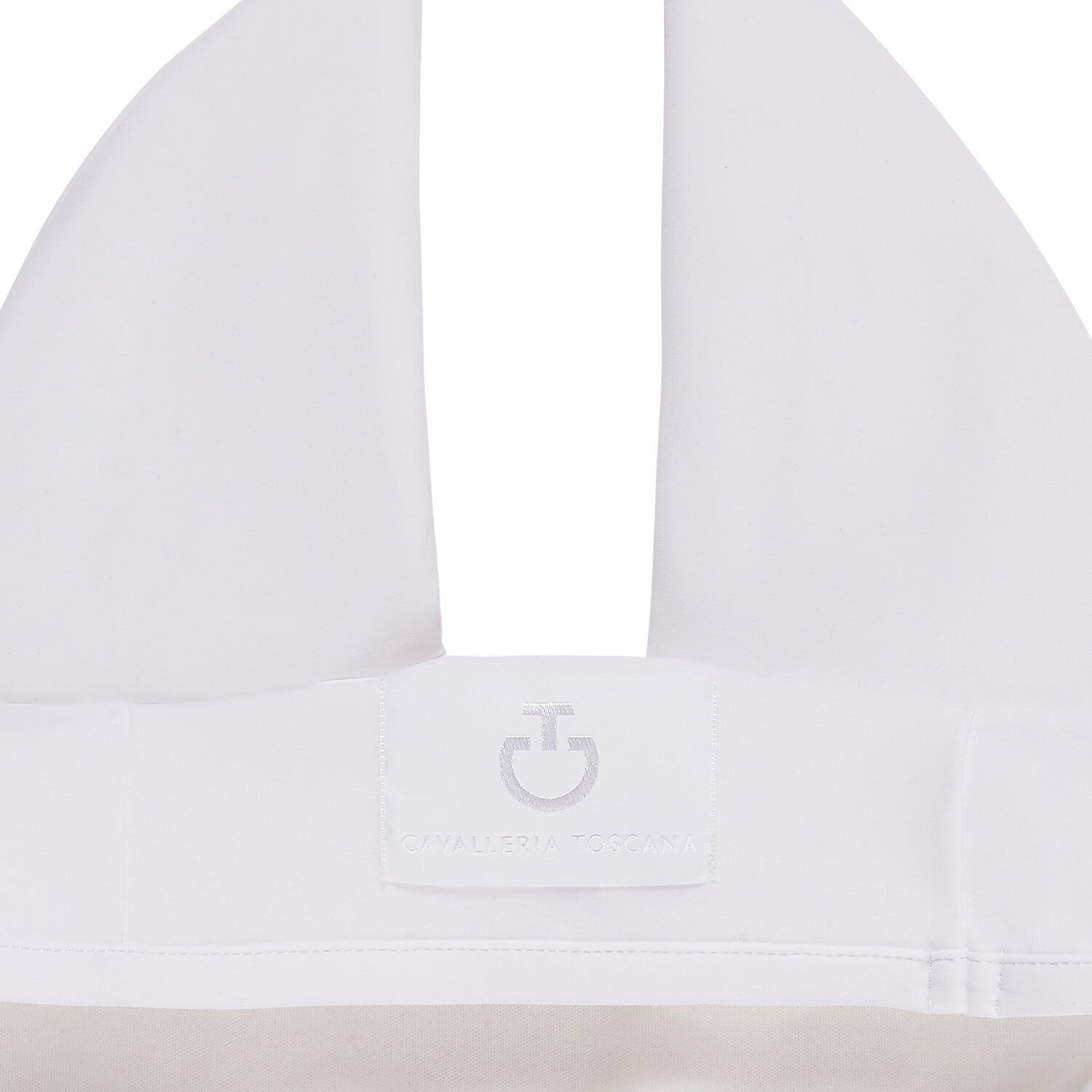 Cavalleria Toscana Light Weig ht jersey Stripe Sound less Earnet WHITE/KNIT-2