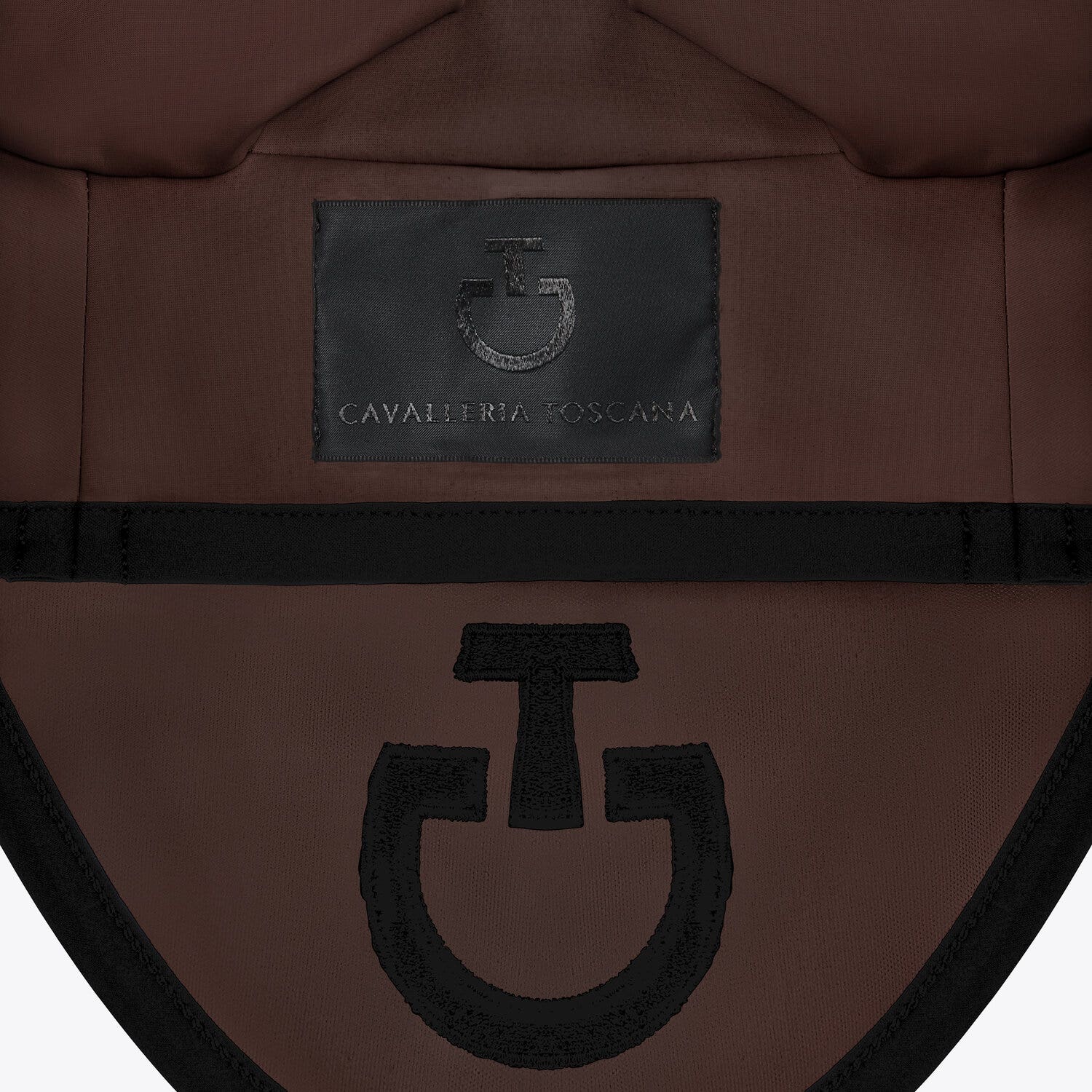 Cavalleria Toscana Light Weig ht jersey Stripe Sound less Earnet DARK CHOCOLATE/BLACK-3