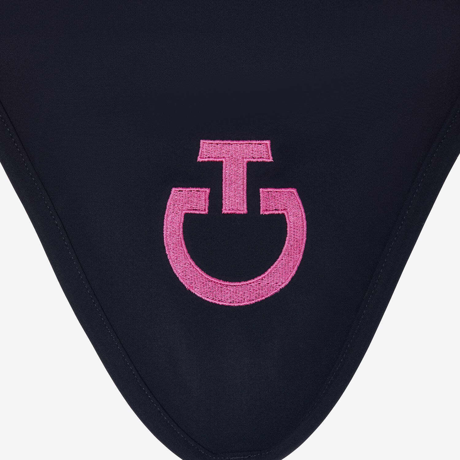 Cavalleria Toscana Lightweight jersey attachable earnet Navy Blue/ Rose-2