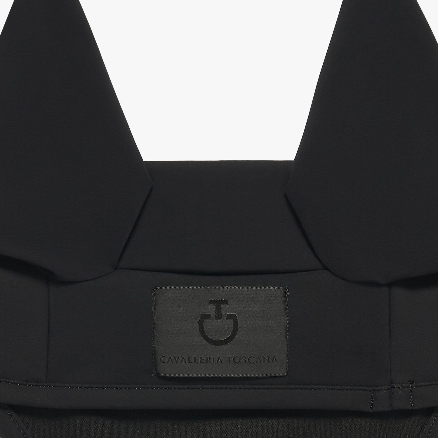 Cavalleria Toscana Lightweight jersey attachable earnet BLACK-2