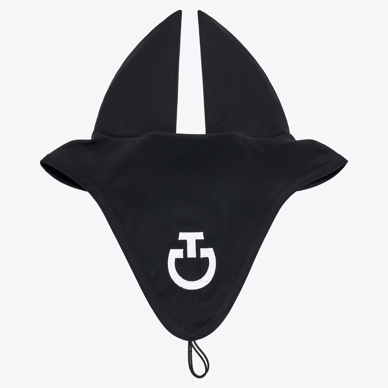 Cavalleria Toscana Cuffia Lunga per Cavallo Cavalleria Toscana Insonorizzata  in Jersey leggero BLACK-1