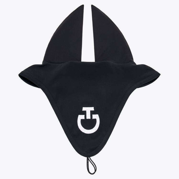Cavalleria Toscana Cavalleria Toscana Lightweight Jersey Soundless Long Horse Earnet BLACK-1