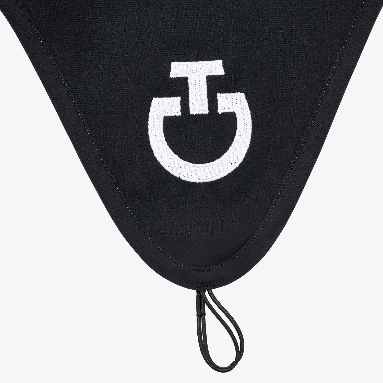 Cavalleria Toscana Cavalleria Toscana Lightweight Jersey Soundless Long Horse Earnet BLACK-2