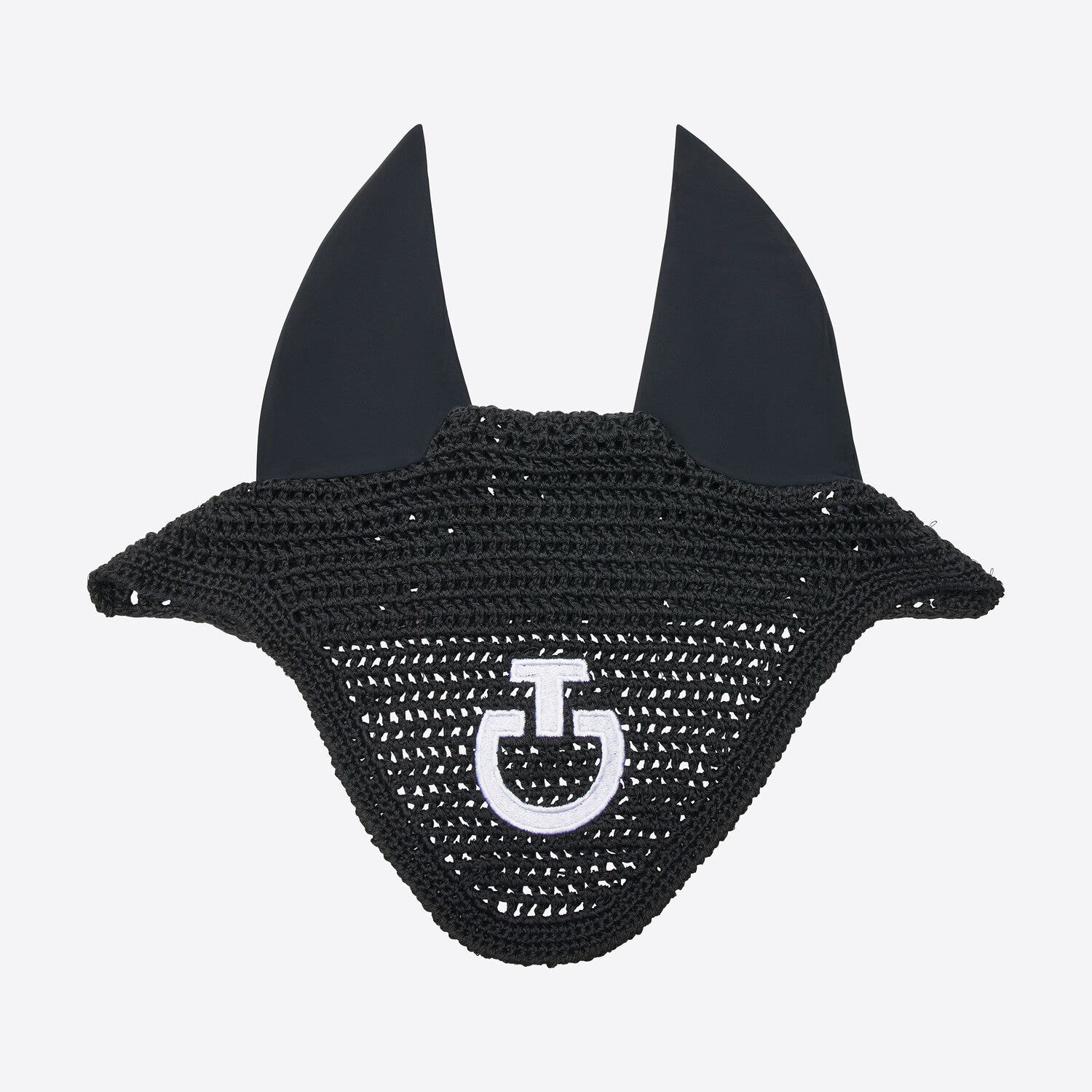 Cavalleria Toscana Cavalleria Toscana crochet horse earnet BLACK-1