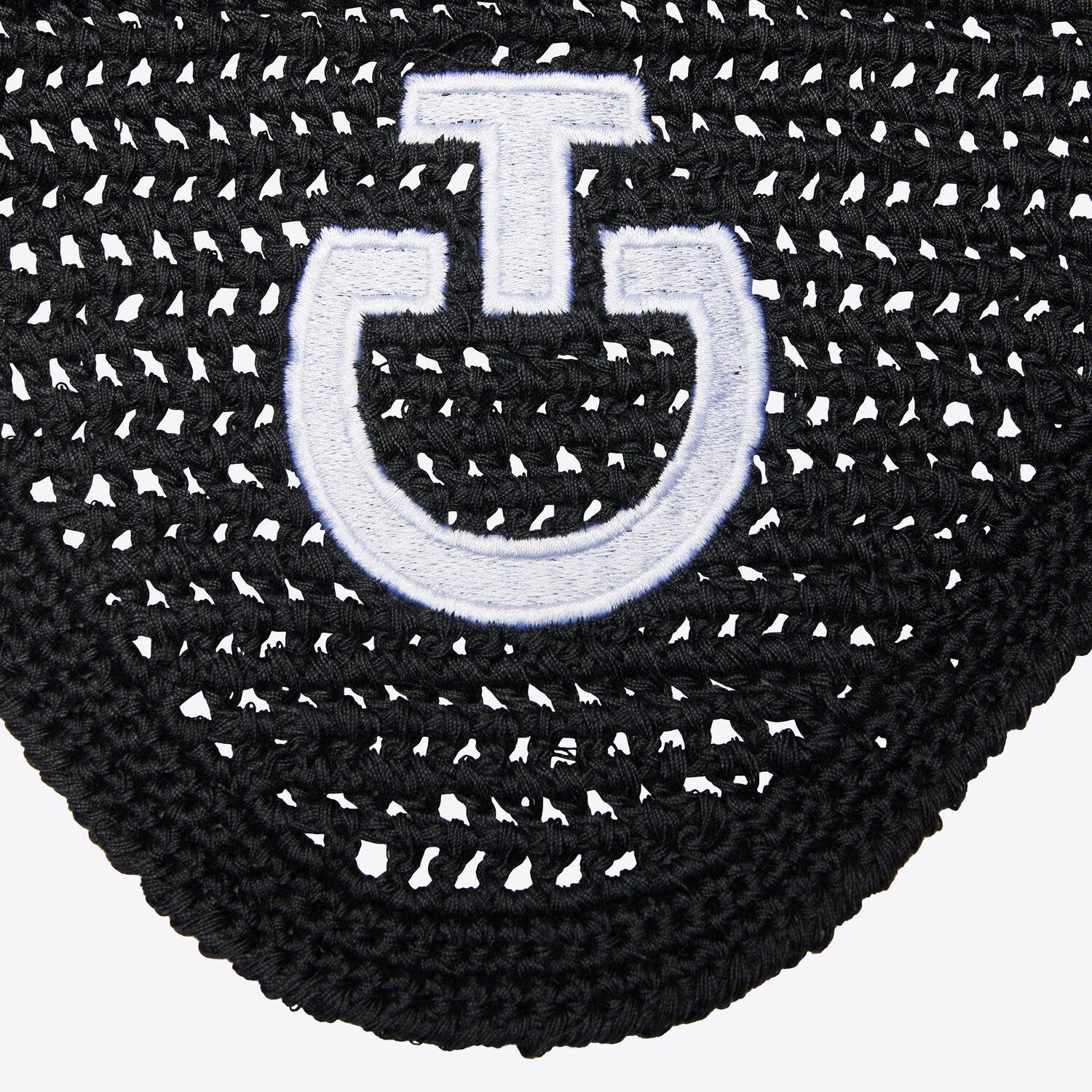 Cavalleria Toscana Cavalleria Toscana crochet horse earnet BLACK-2