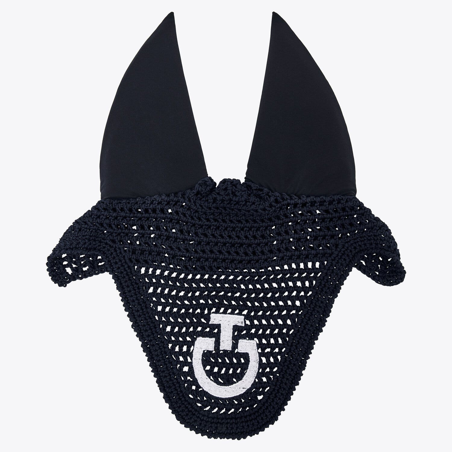 Cavalleria Toscana Lightweight crochet soundless earnet NAVY-1