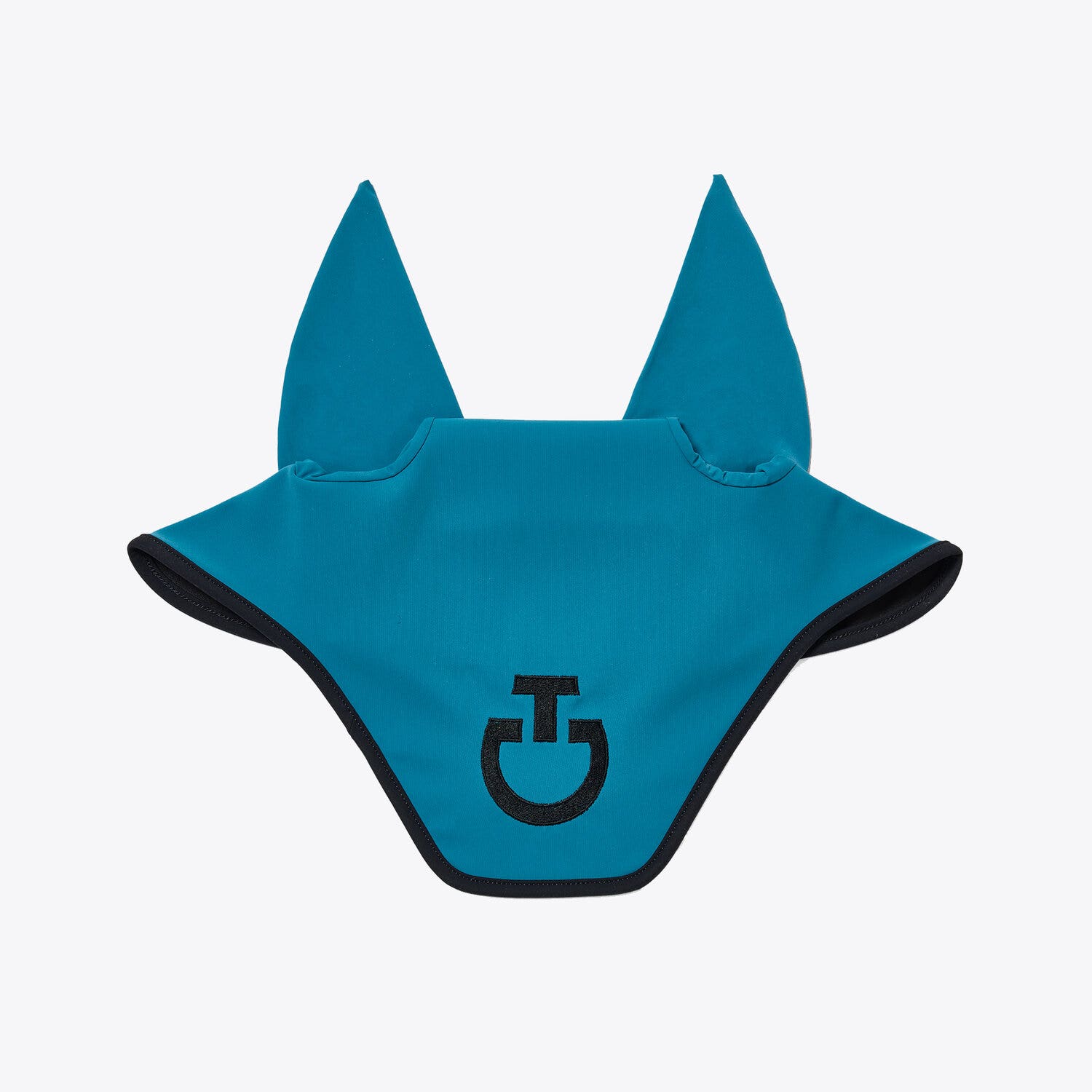 Cavalleria Toscana Lightweight jersey ear bonnet DEEP SEA BLUE-1