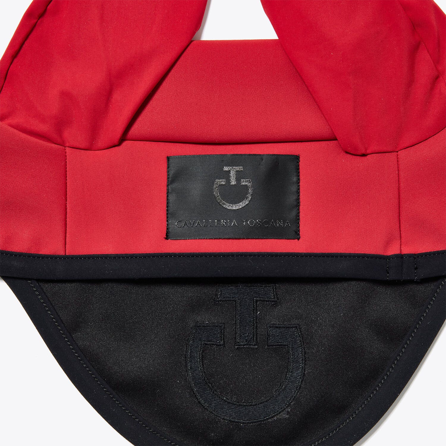 Cavalleria Toscana REVO jersey ear bonnet RED-2