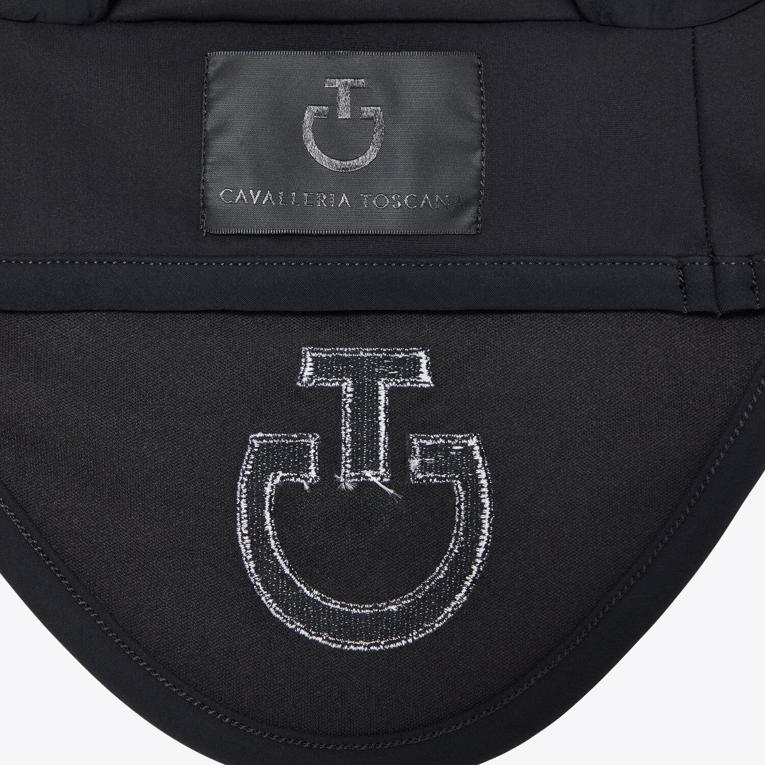 Cavalleria Toscana REVO jersey ear bonnet BLACK-3