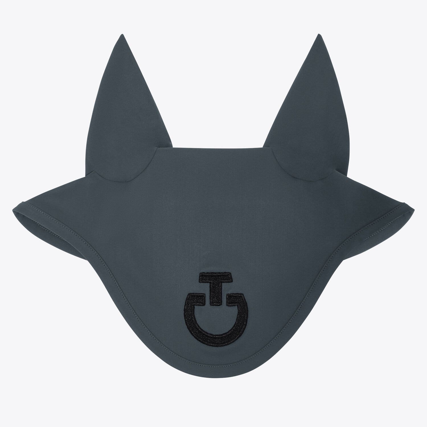 Cavalleria Toscana Jersey horse earnet CHARCOAL GREY-1