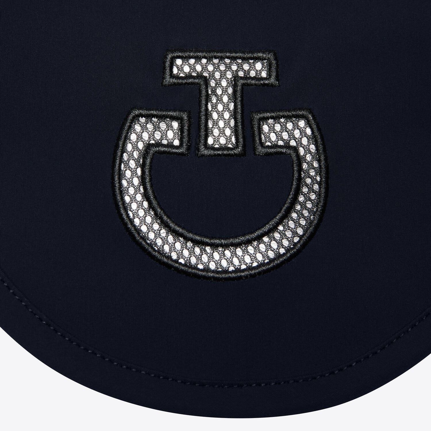 Cavalleria Toscana Cavalleria Toscana Revolution Lightweight Jersey Horse Earnet DARK BLUE/DARK BLUE-2