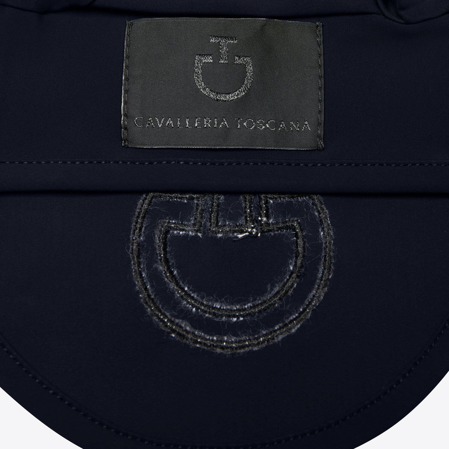 Cavalleria Toscana Cavalleria Toscana Revolution Lightweight Jersey Horse Earnet DARK BLUE/DARK BLUE-3