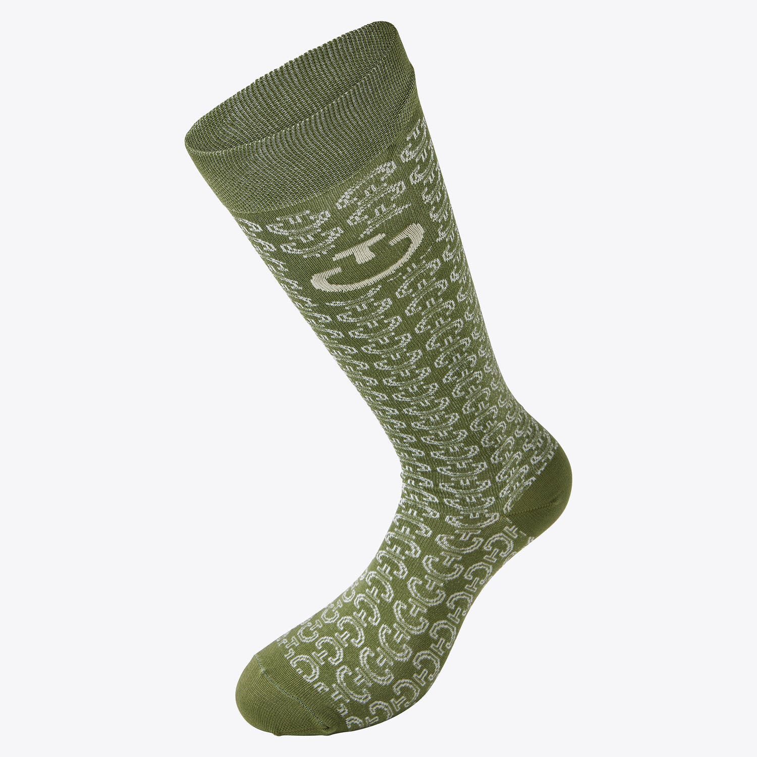Cavalleria Toscana CT Jacquard Socks BLU/SILVER/GREEN-5