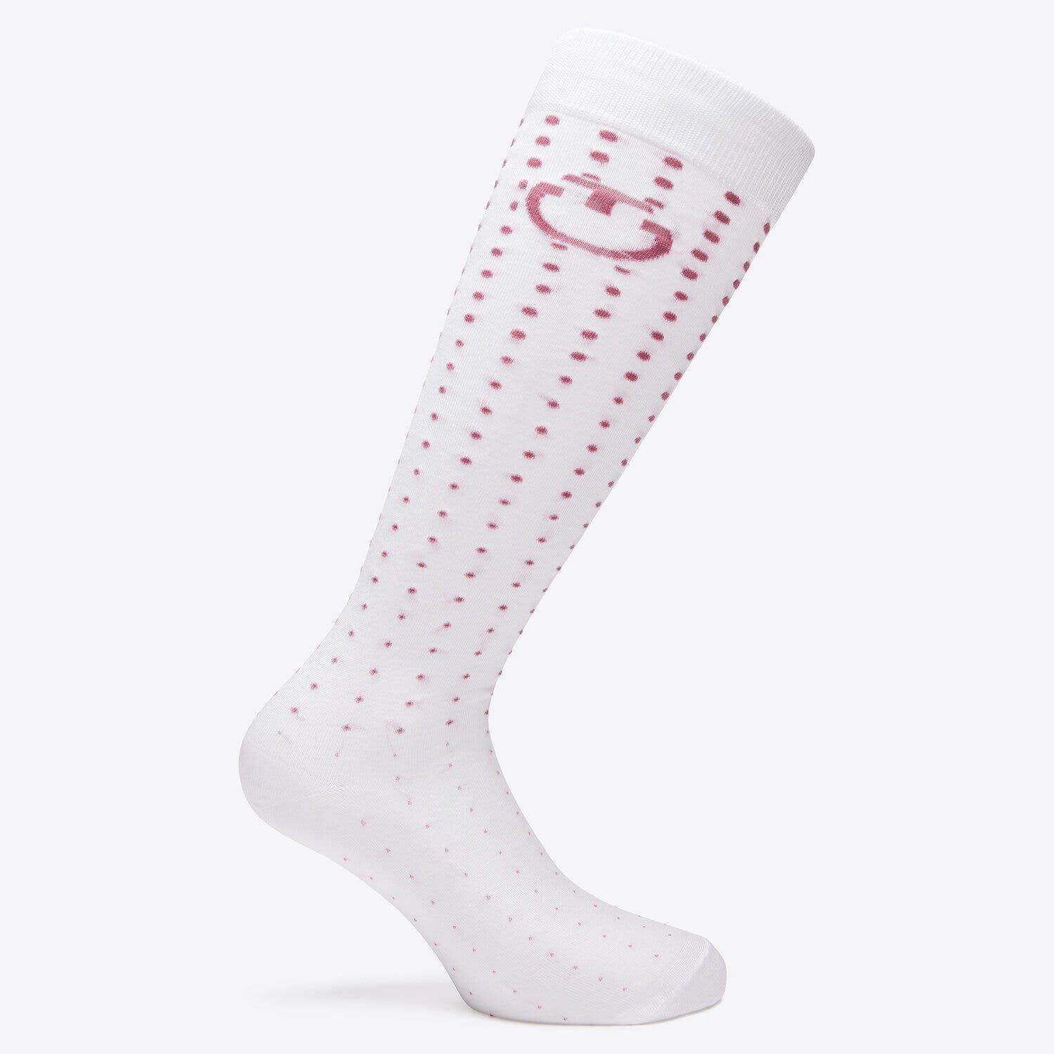Cavalleria Toscana Cavalleria Toscana Unisex Socks WHITE/PINK-1