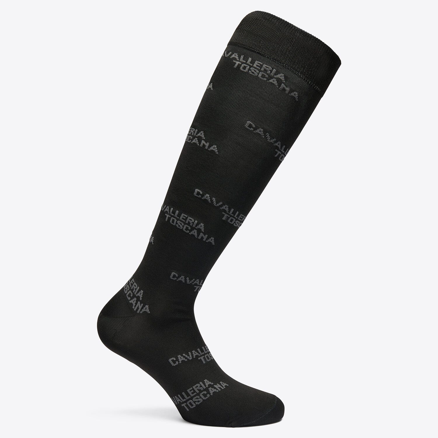 Cavalleria Toscana Jacquard Logo Socks