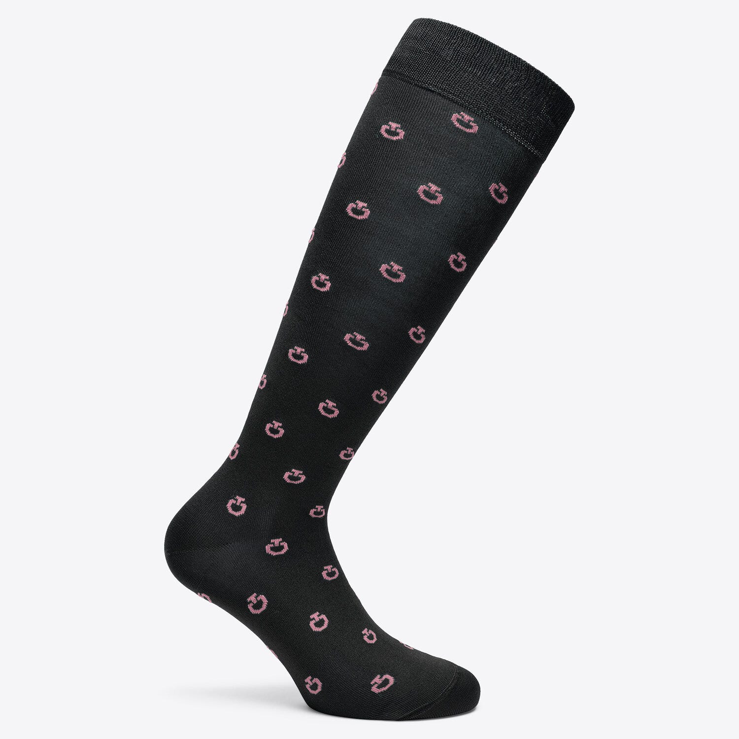 Cavalleria Toscana Mini CT Jacquard Logo Socks