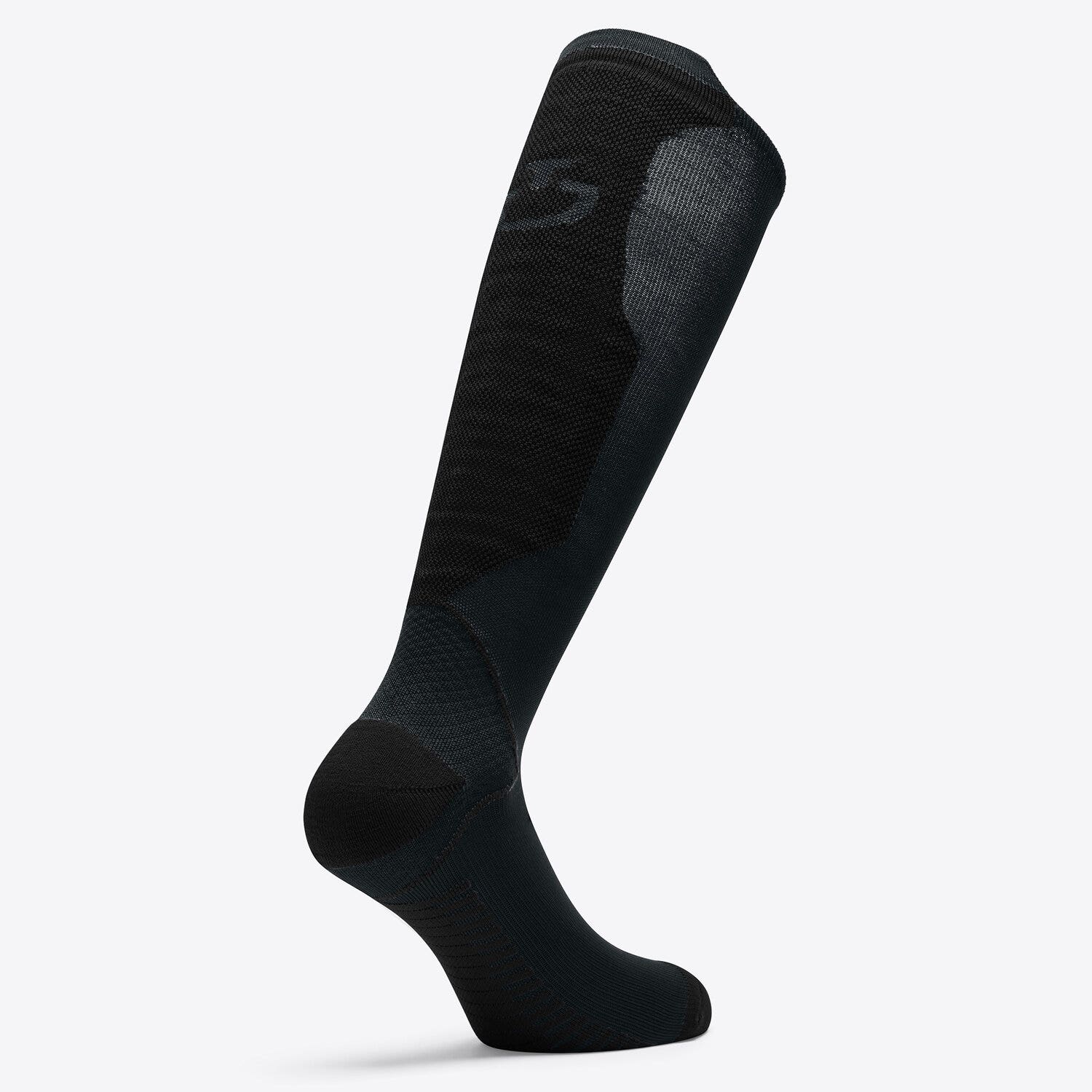 Cavalleria Toscana Calze con rinforzo e logo sul polpaccio | Cavalleria Toscana DARK GREY/BLACK-2