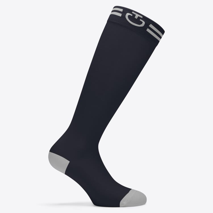 Jaquard Logo Sock | Cavalleria Toscana