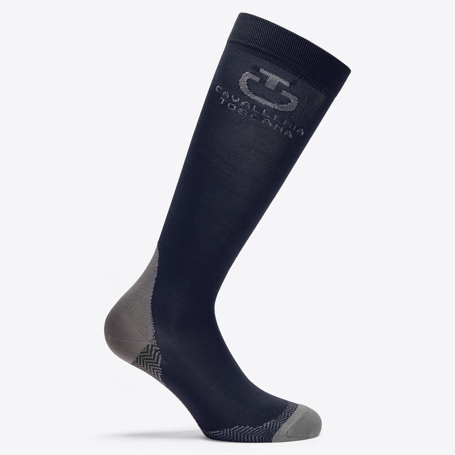 Cavalleria Toscana Cavalleria Toscana Jacquard Logo 3-Pack Socks DARKBLUE/DARKBLUE-1
