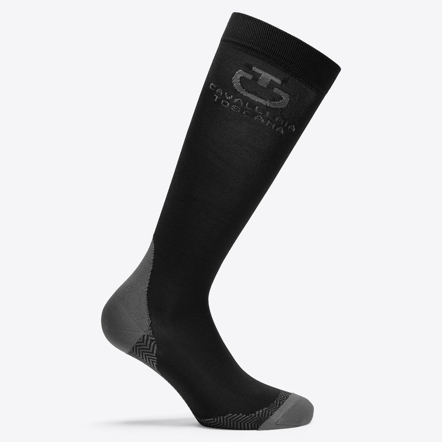 Cavalleria Toscana Cavalleria Toscana Jacquard Logo 3-Pack Socks BLACK-1