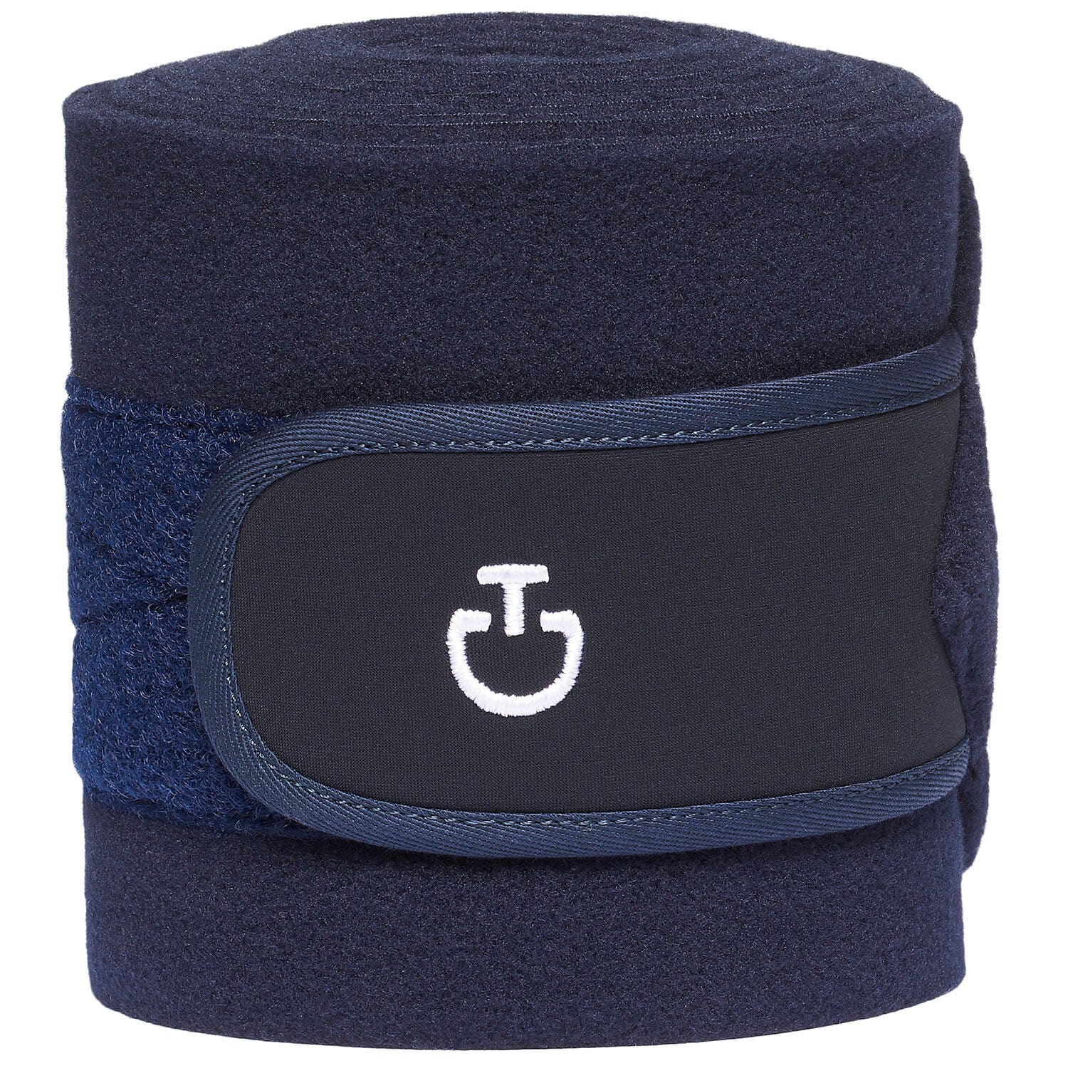 Cavalleria Toscana Fleece leg bandages DARK BLUE/DARK BLUE-1